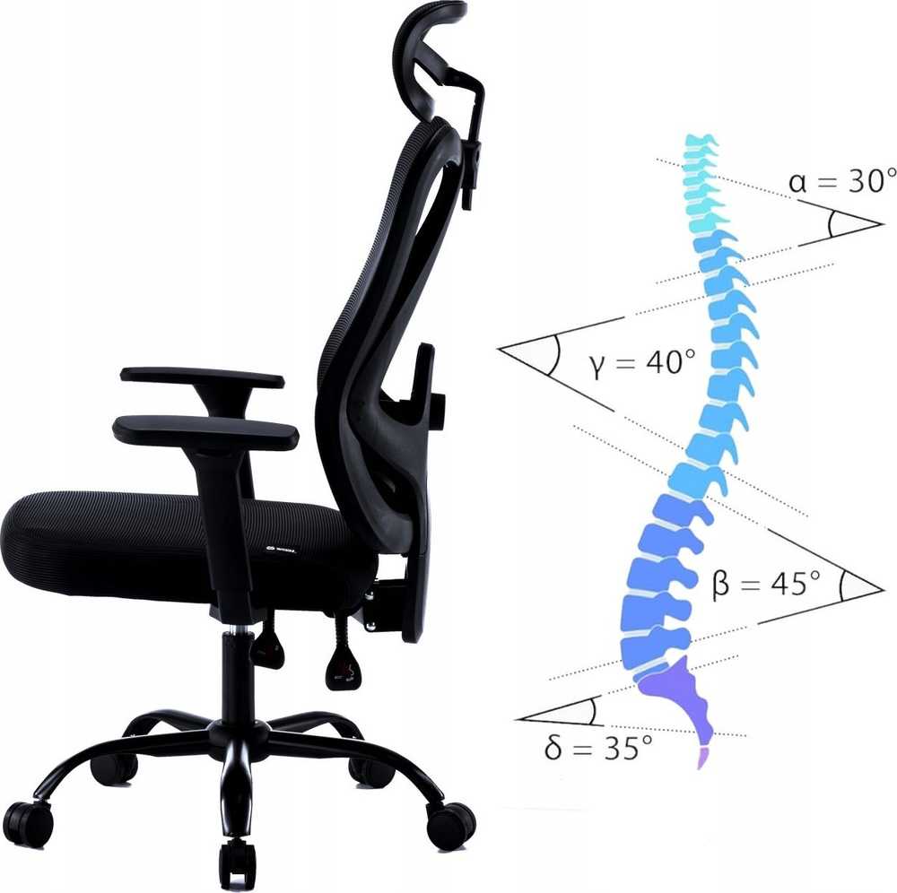 MOZOS ERGO-X FOTEL ERGONOMICZNY BIUROWY SUKAMASIS