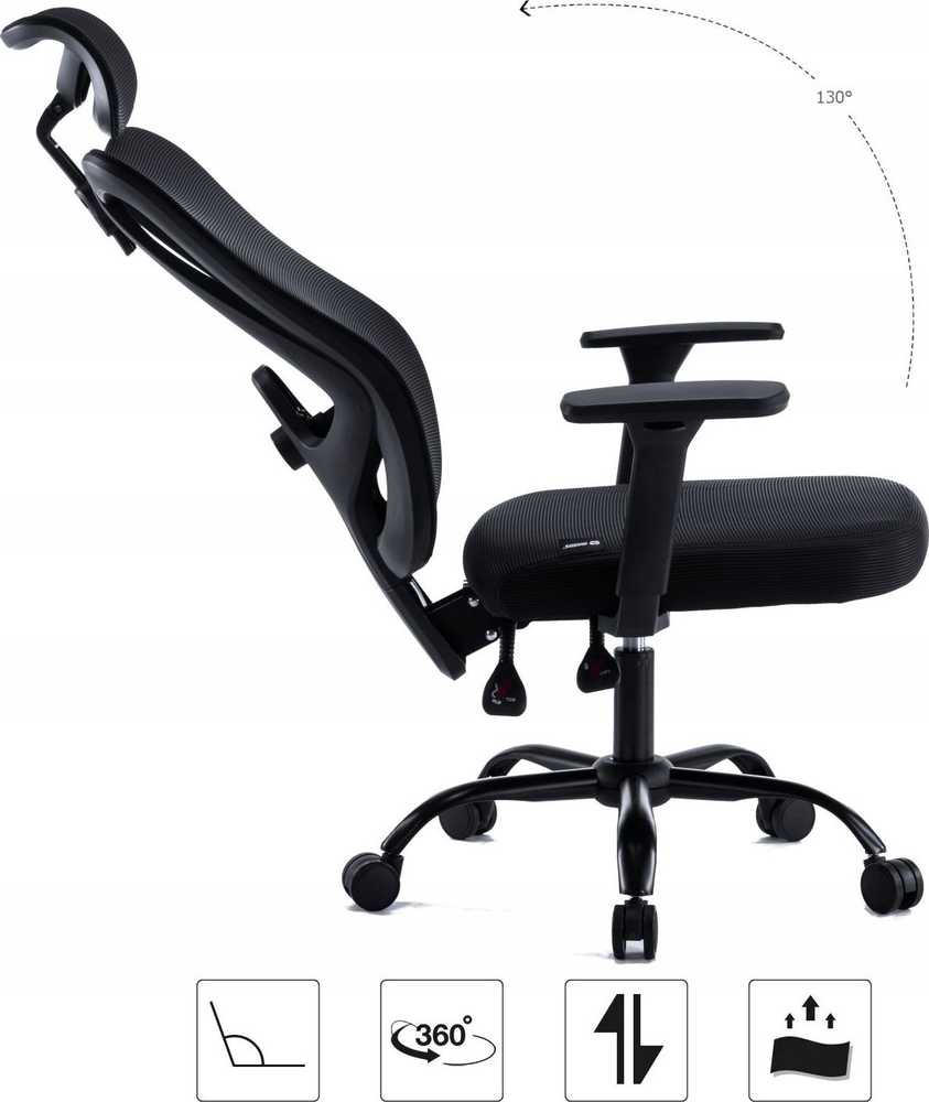 MOZOS ERGO-X FOTEL ERGONOMICZNY BIUROWY SUKAMASIS