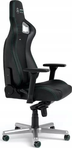 Žaidimų kėdė Noblechairs EPIC Mercedes-AMG Petronas Formula One Team - 2021 Edition Vinilo/PU hibridinės odos žaidimų kėdė