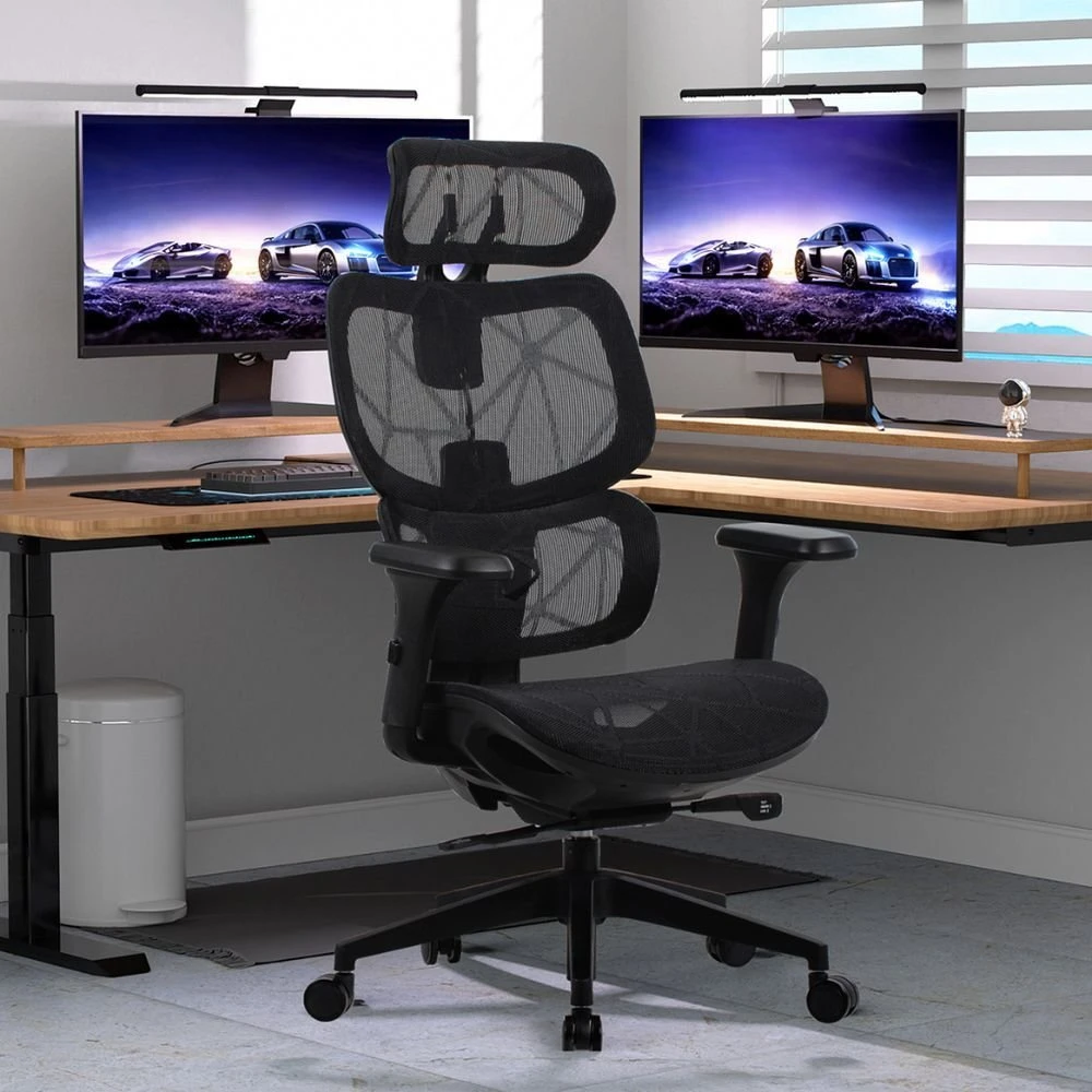 Onex Ventra Premium Mesh | Gaming Office Chair | Juodas