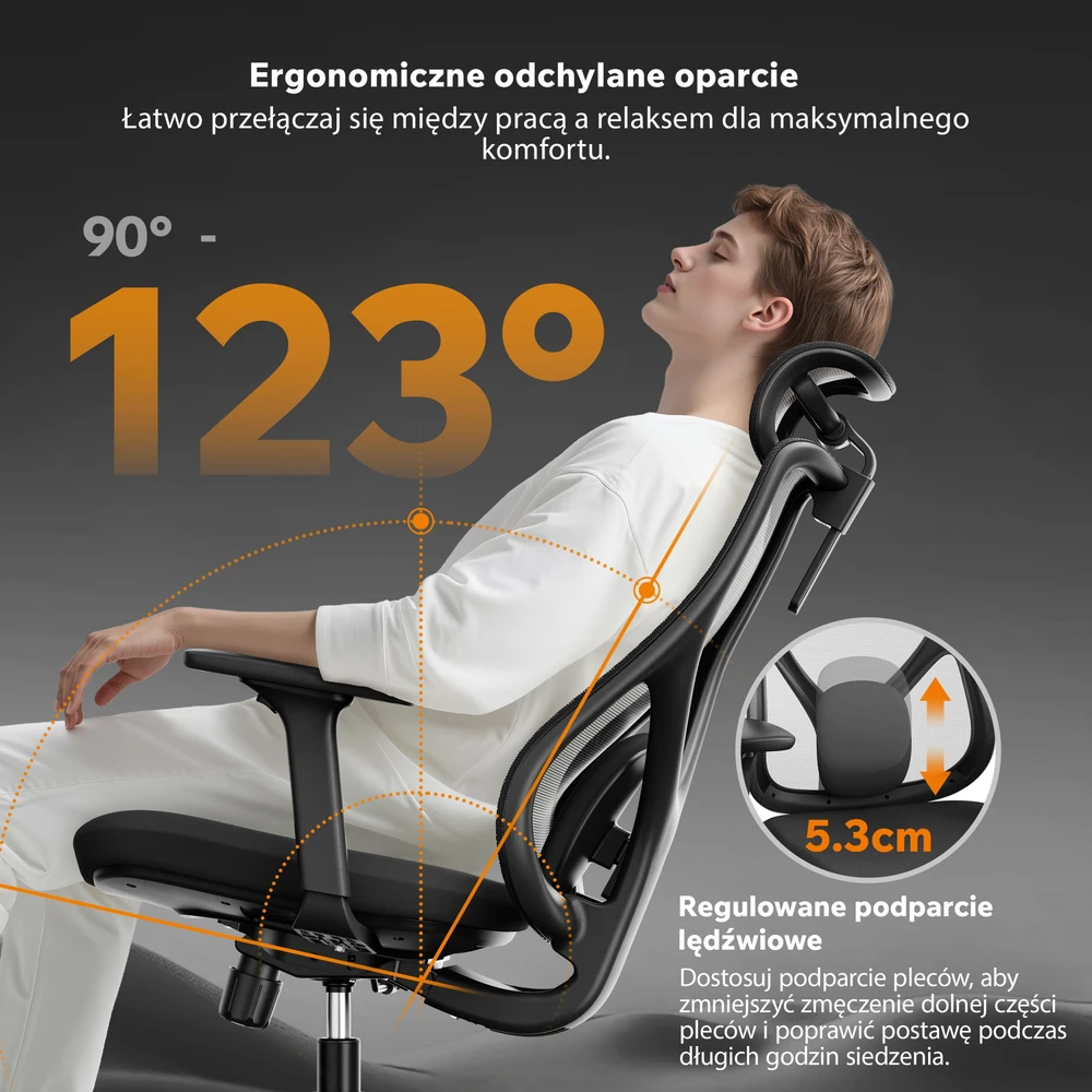 Biuro kėdė SENSE7 Moyo Juoda