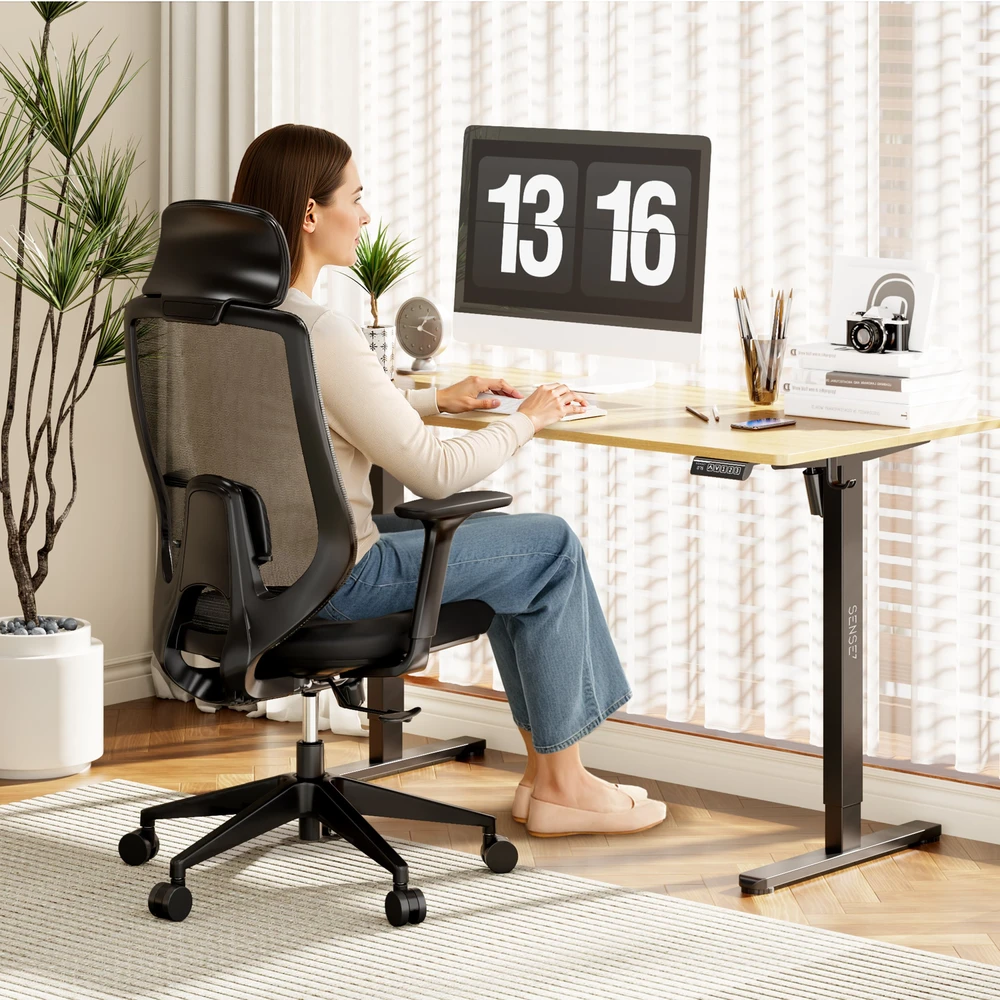 Biuro kėdė SENSE7 Nakai, Juoda