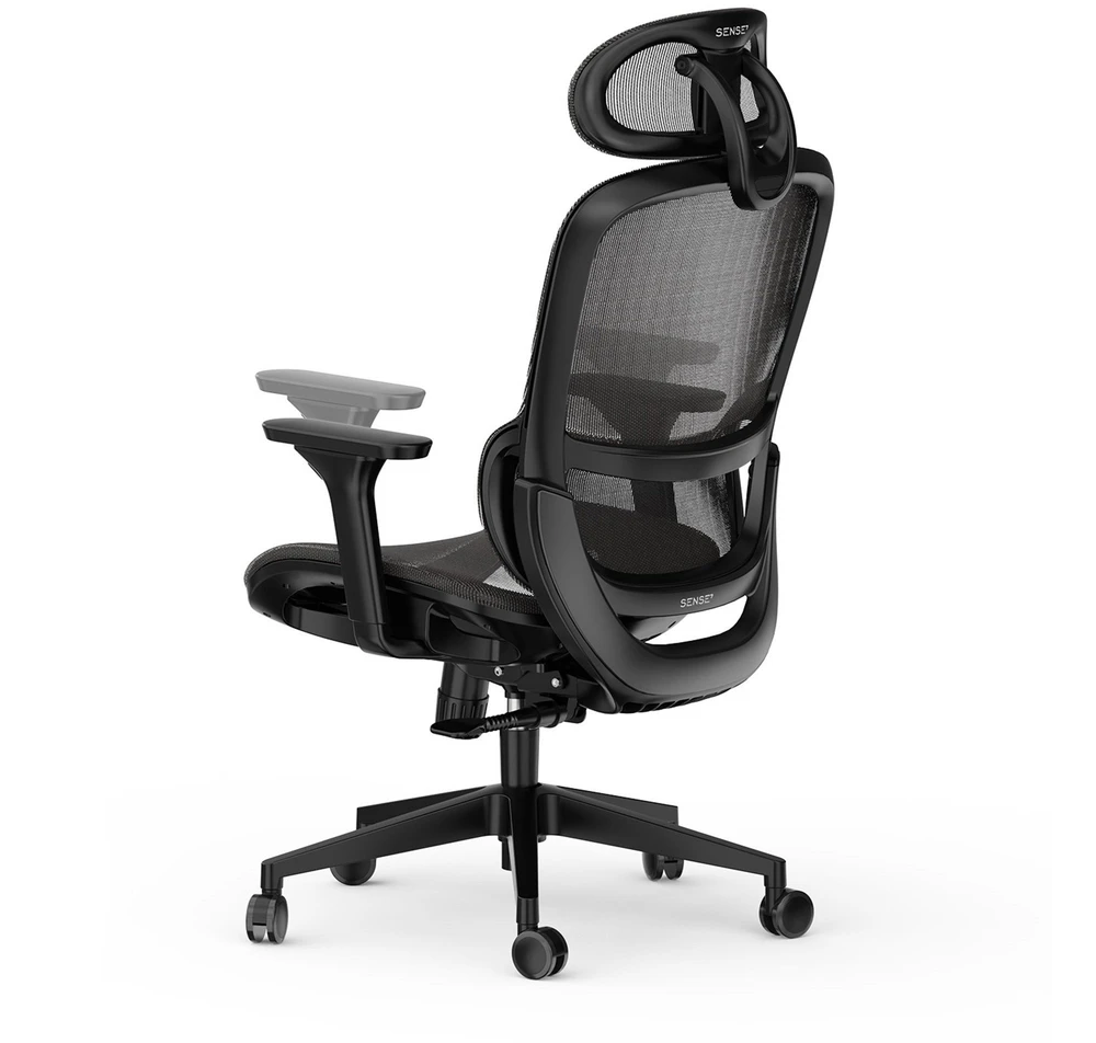 Biuro kėdė SENSE7 Neyo, Juoda
