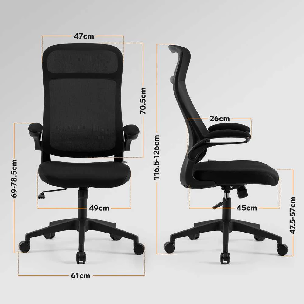 Biuro kėdė Sense7 Revo, Juoda