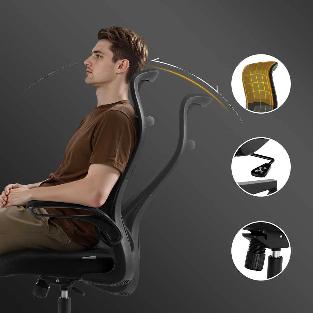 Biuro kėdė Sense7 Revo, Juoda