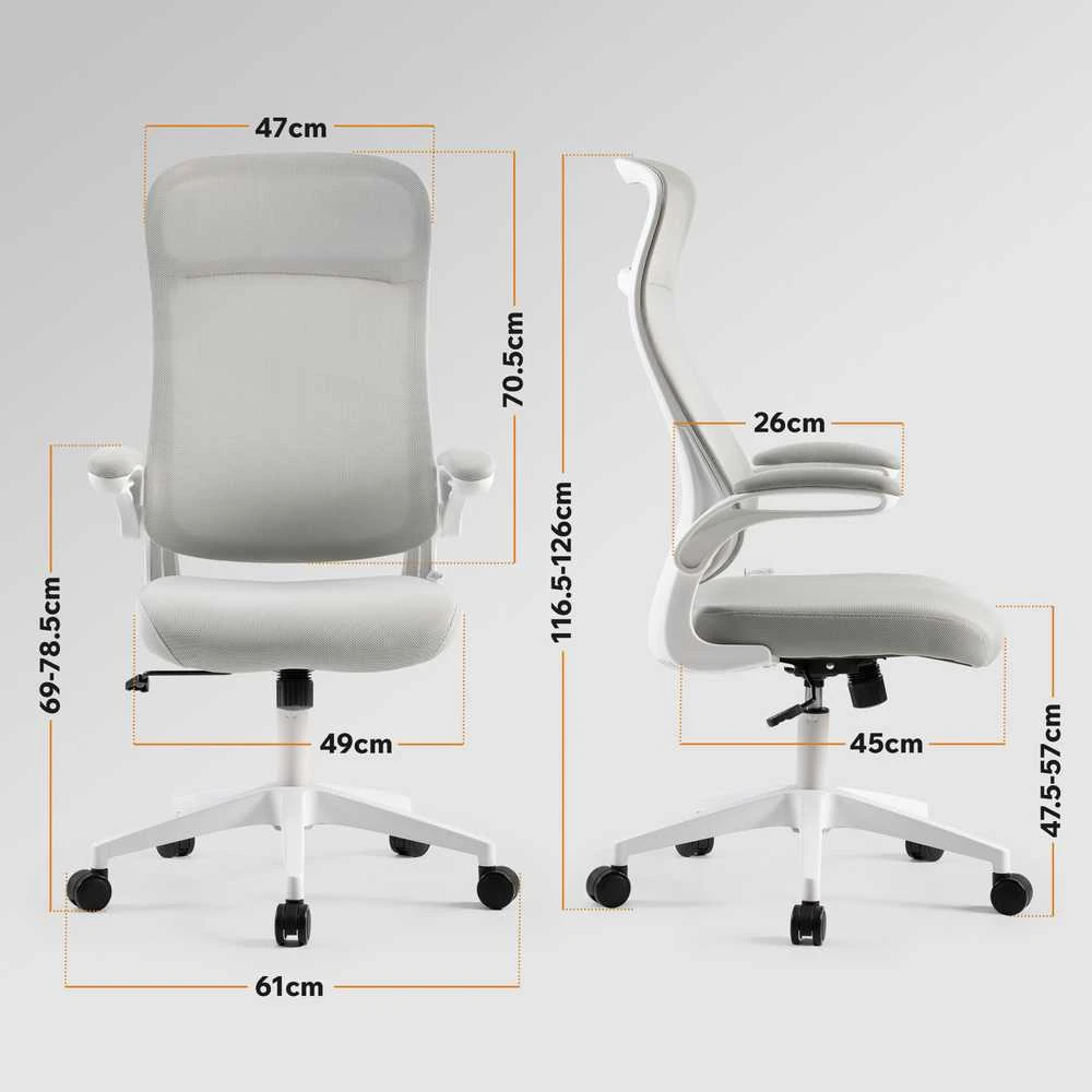 Biuro kėdė Sense7 Revo, Pilka