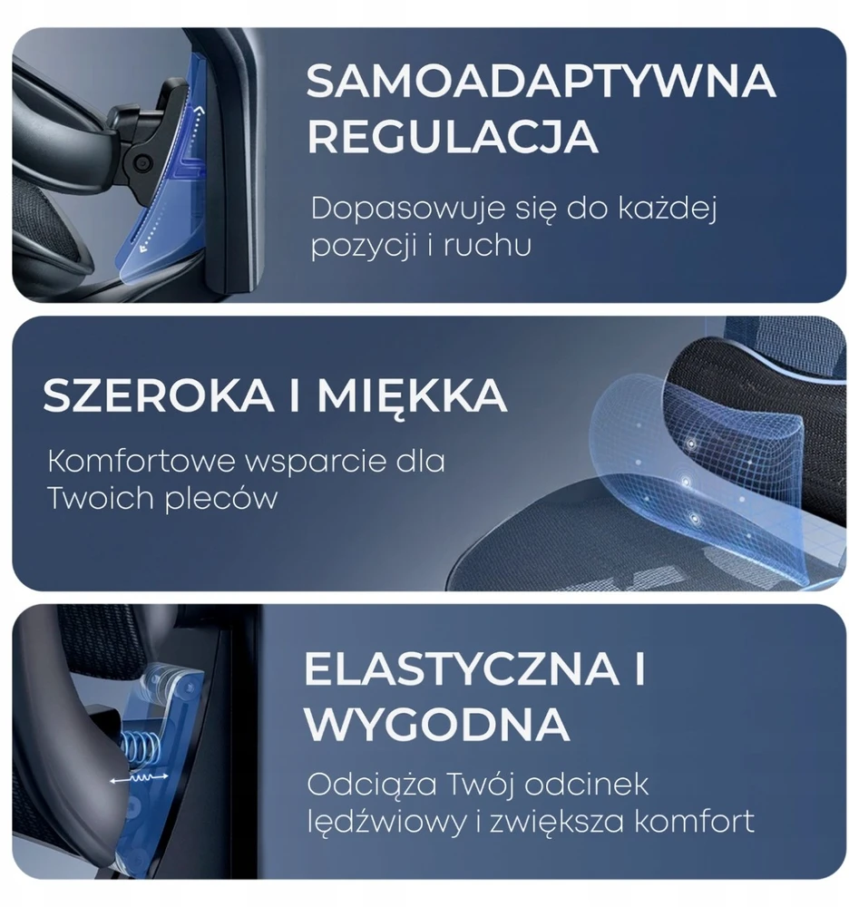 Sihoo DORO C300 Pro Mesh su podnóżkiem juoda