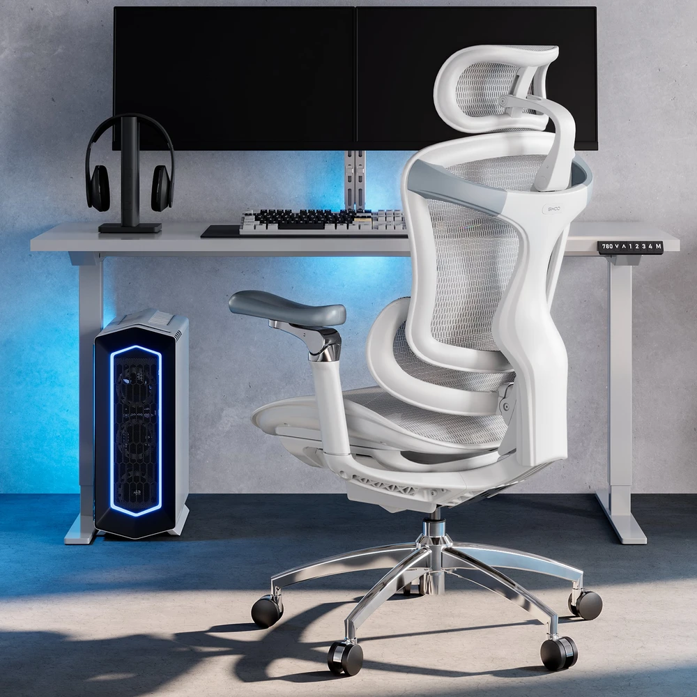 Biuro kėdė Sihoo DORO C300 Pro Mesh, Balta