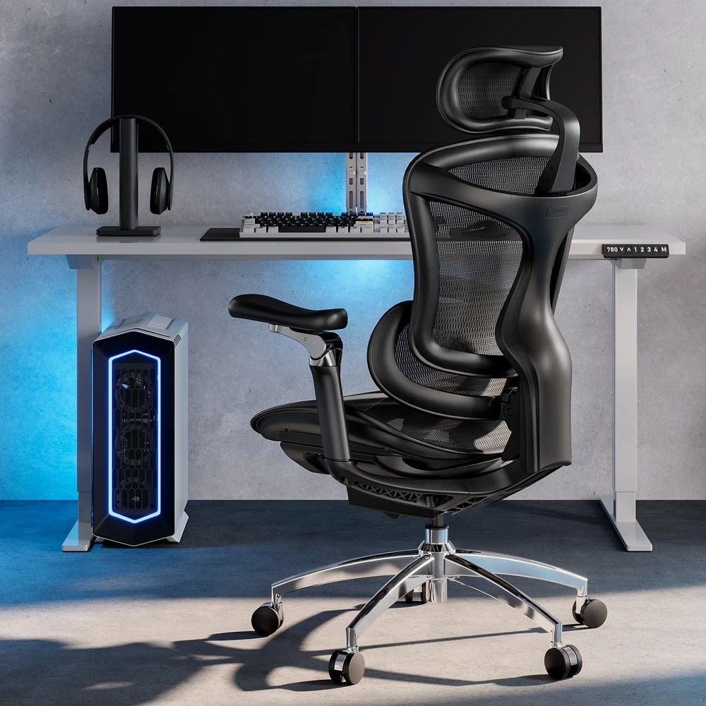 Biuro kėdė Sihoo DORO C300 Pro Mesh, Juoda