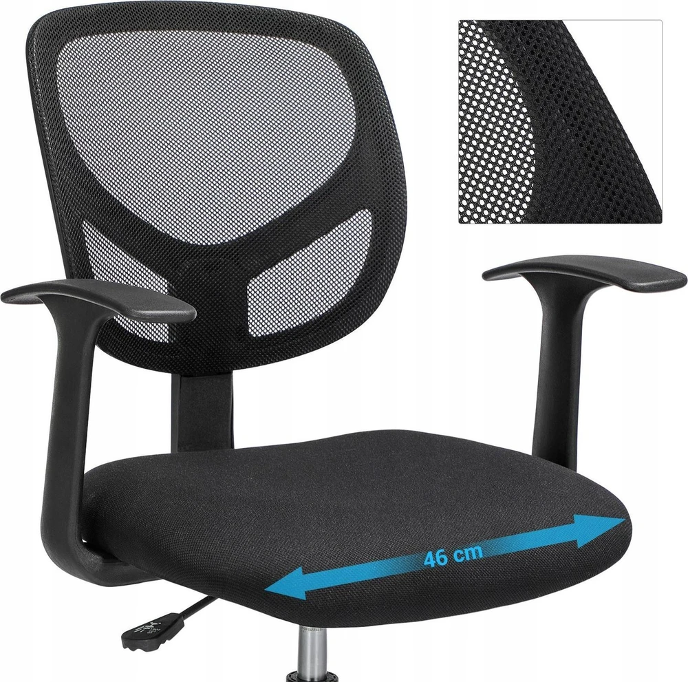 Songmics Ergonomiška biuro kėdė su porankiais