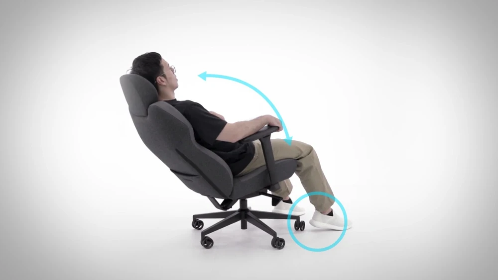 ThunderX3 SOLO 360 Ergonomic Gaming Chair – Modern, Juodas