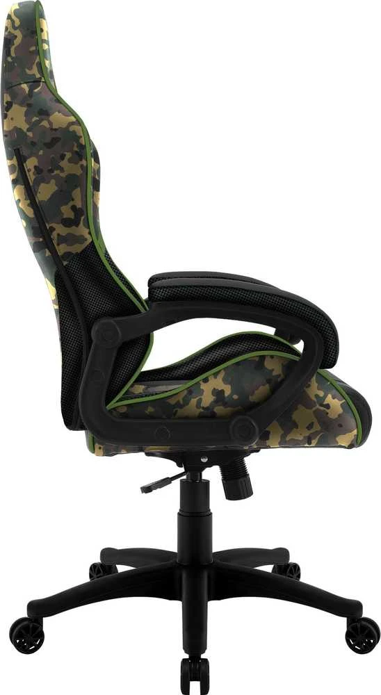 Žaidimų kėdė ThunderX3 BC1 CAMO Gaming Chair, Žalia