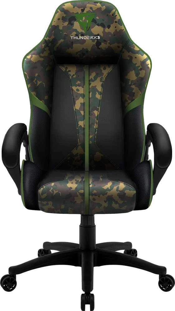 Žaidimų kėdė ThunderX3 BC1 CAMO Gaming Chair, Žalia