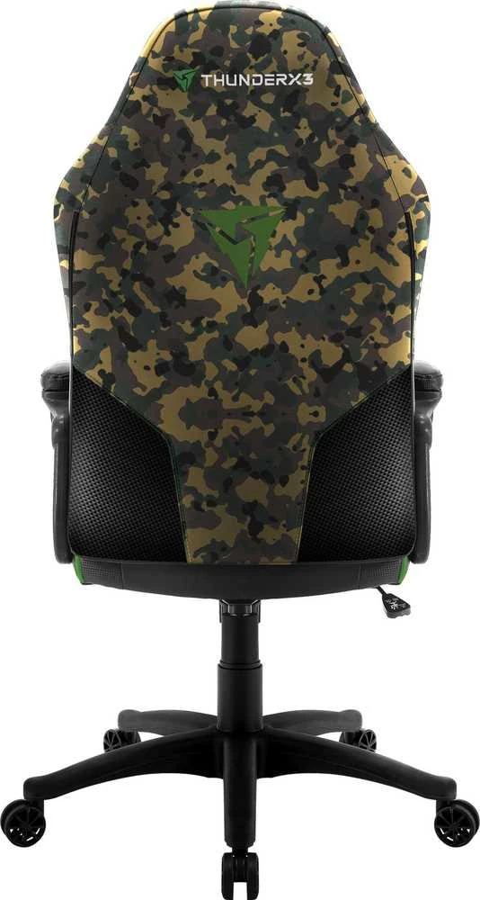 Žaidimų kėdė ThunderX3 BC1 CAMO Gaming Chair, Žalia