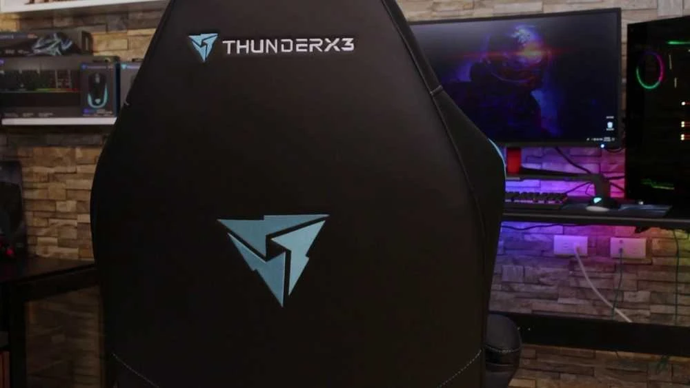 Žaidimų kėdė ThunderX3 BC1 CAMO Gaming Chair, Mėlyna
