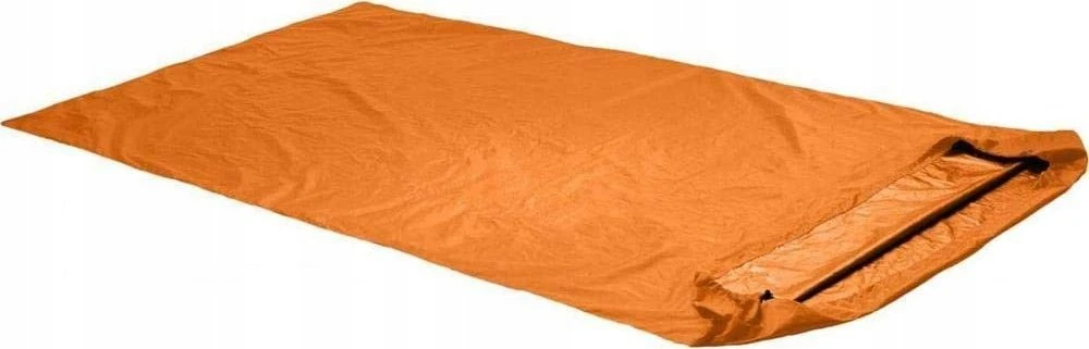 Carruzzo ORTOVOX Dvigulis stačiakampis poliuretaninis miegmaišis suaugusiems, mėlynas, oranžinis