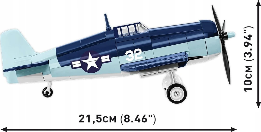 COBI HC WWII Grumman F6F Hellcat 235kl 5883