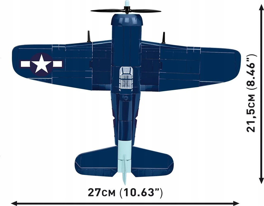 COBI HC WWII Grumman F6F Hellcat 235kl 5883