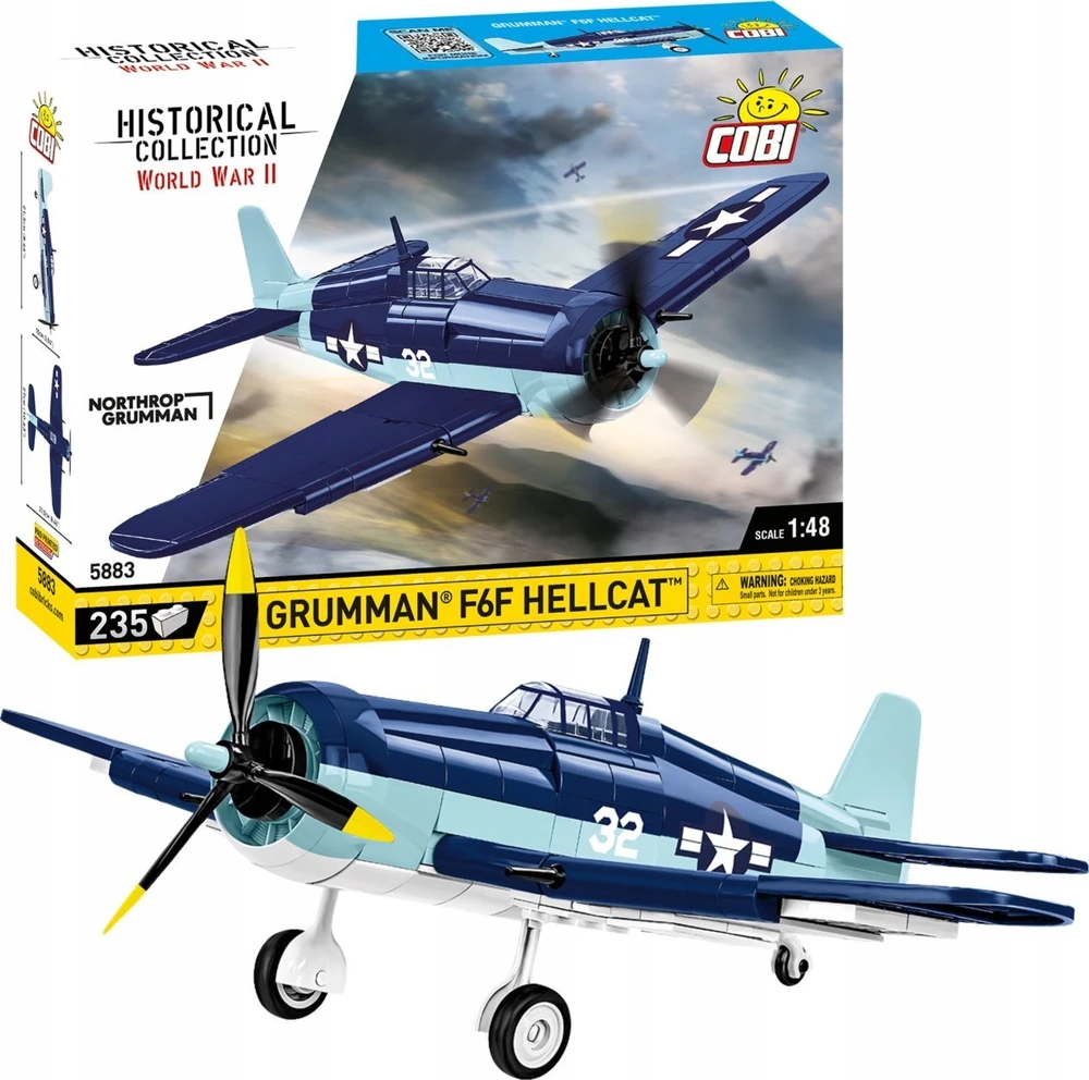 COBI HC WWII Grumman F6F Hellcat 235kl 5883