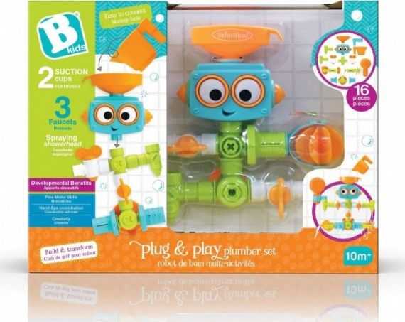 Bkids Infantino Rinkinys „Mažasis santechnikas“