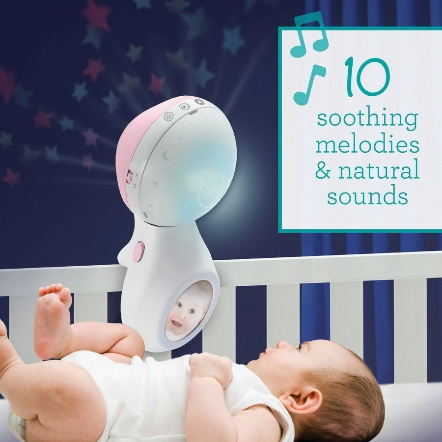 Infantino 3 viename muzikinis mobilusis, šviesiai rožinis