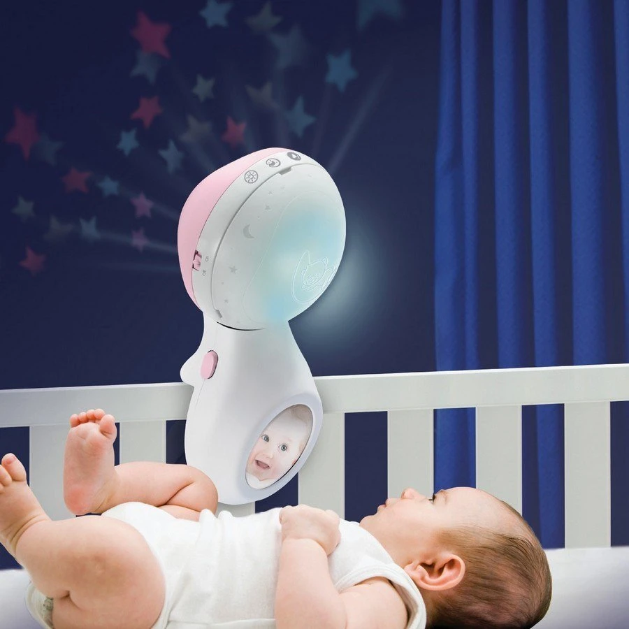 Infantino 3 viename muzikinis mobilusis, šviesiai rožinis