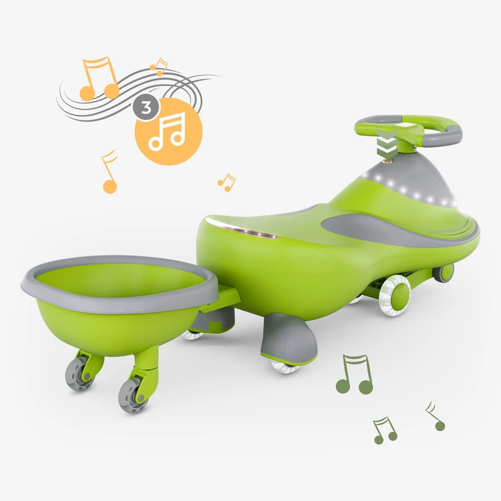 Bkids Sūpynės automobilis Focus 55 Žalias