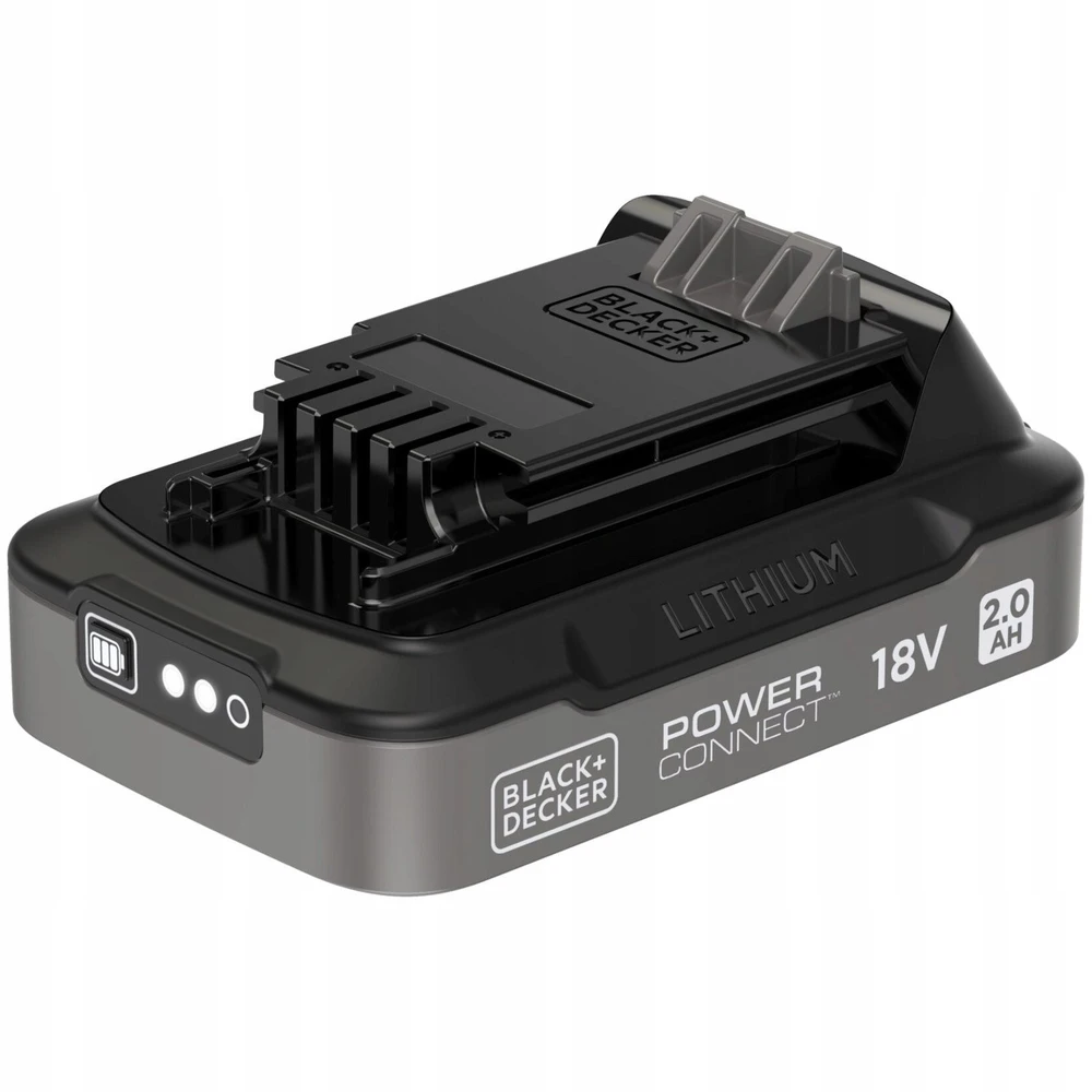 Black & Decker juodas+decker Juodas+DECKER 18V 2.0Ah battery BDL2018S