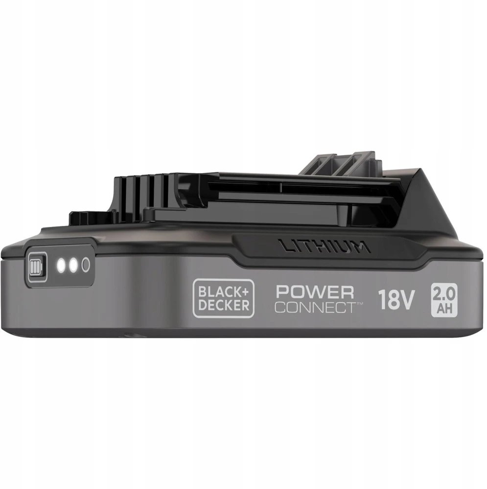 Black & Decker juodas+decker Juodas+DECKER 18V 2.0Ah battery BDL2018S