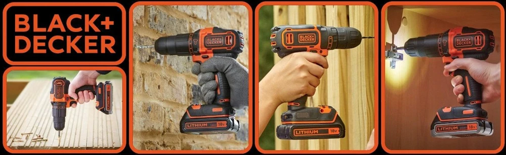 Black & Decker juodas+decker Juodas+DECKER 18V 2.0Ah battery BDL2018S
