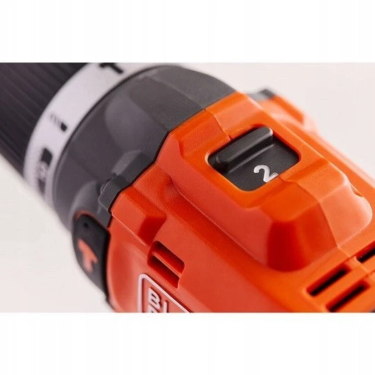 Black & Decker Juodas & Decker BLD683XN-XJ drill 1800 RPM 1kg Juodas, Oranžinis