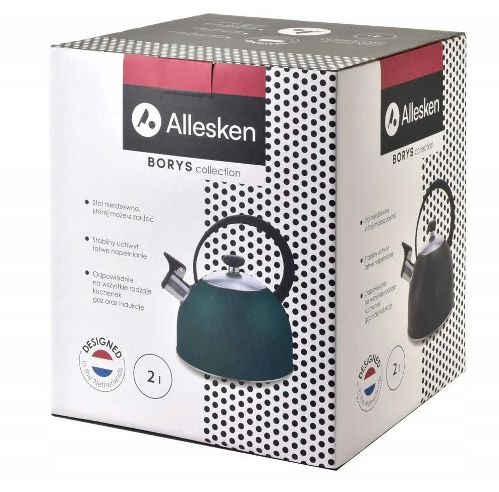 Virdulys Black & Decker Allesken BORYS Juodas Czajnik2,0L