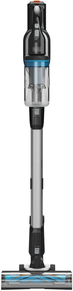 Dulkių siurblys Black & Decker Juodas & Decker BHFEB520D1-QW stick vacuum/electric broom Baterija Dry Cyclonic Bagless Juodas, Sidabrinis, Transparent 2 Ah