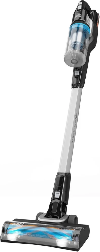 Dulkių siurblys Black & Decker Juodas & Decker BHFEB520D1-QW stick vacuum/electric broom Baterija Dry Cyclonic Bagless Juodas, Sidabrinis, Transparent 2 Ah