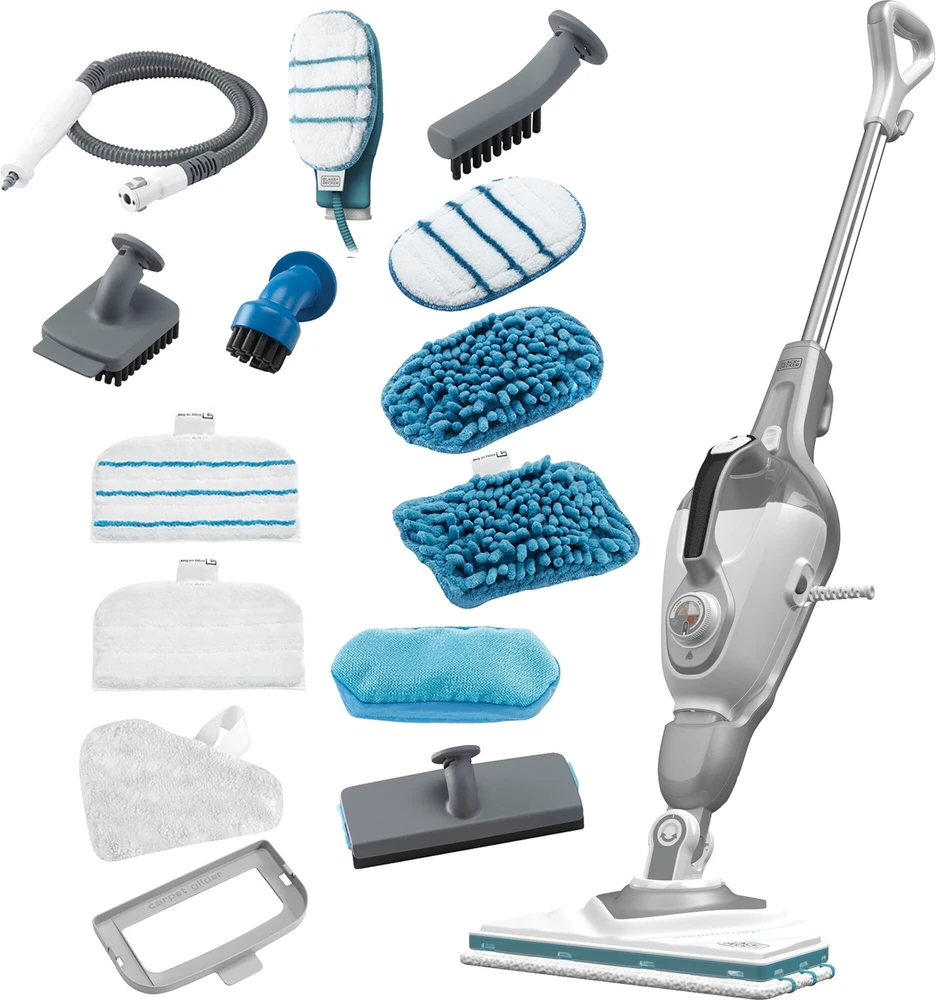 Black & Decker Juodas & Decker Garo valytuvas Juodas & Decker BHSM1615DSG-QS; 1600 W