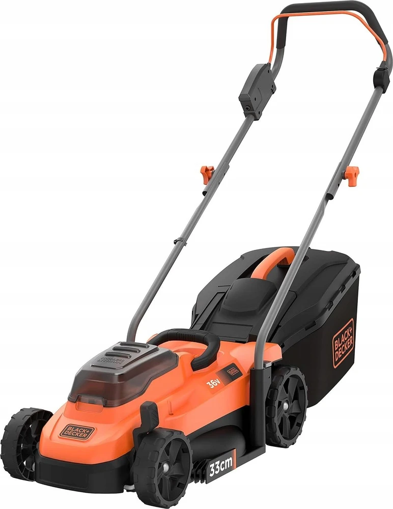 Black & Decker Juodas & Decker BD AKU vejapjovė. 2x18V / 33cm