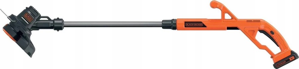 Black & Decker Juodas & Decker Žoliapjovė - trimeris Juodas & Decker ST182320-QW; 18 V; 1x2,0 Ah akum.