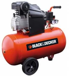 Black & Decker Juodas & Decker Oro kompresorius Juodas & Decker BD205/50, 50 L