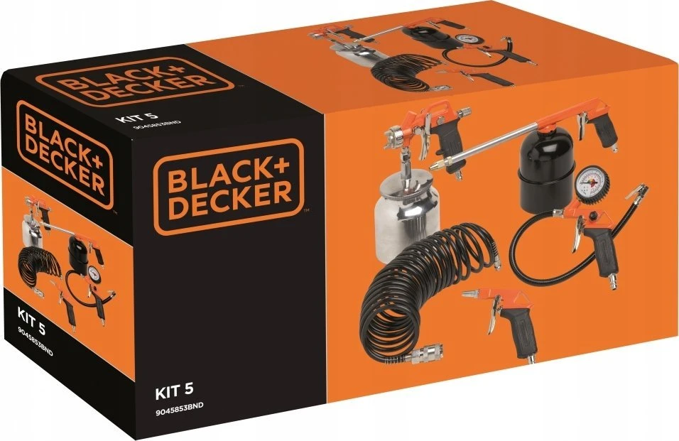 Black & Decker Pneumatinis įrankių komplektas, 9045853BND 5 vnt.