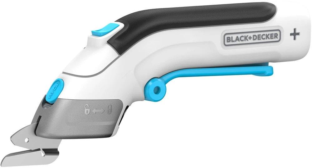 Black & Decker Juodas & Decker Akumuliatorinės universalios žirklės Juodas & Decker BCSC115-XJ; 3,6 V; 1,5 Ah akum.