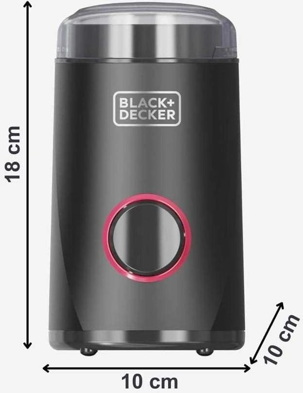 Kavamalė Black & Decker juodas+decker Coffee grinder Juodas & Decker BXCG152E
