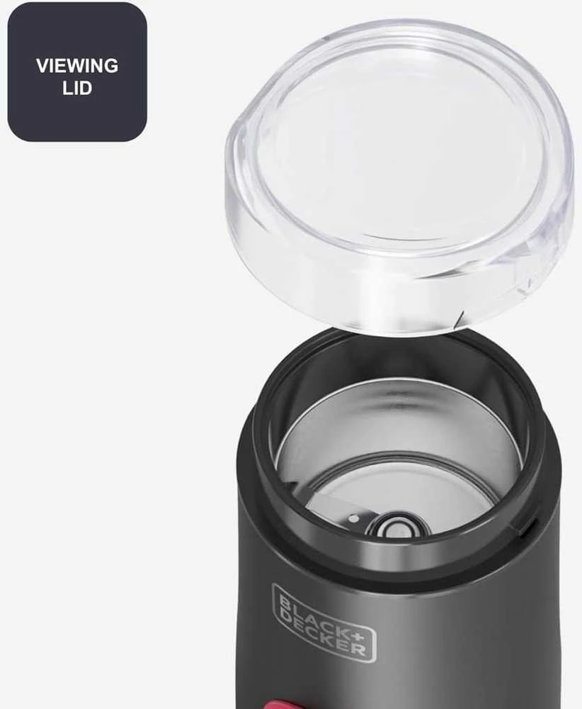 Kavamalė Black & Decker juodas+decker Coffee grinder Juodas & Decker BXCG152E