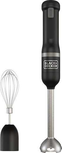 Black & Decker Juodas & Decker Maišytuvas Juodas & Decker BD BLENDER 7,2V 2w1 Juodas BCKM1012KB