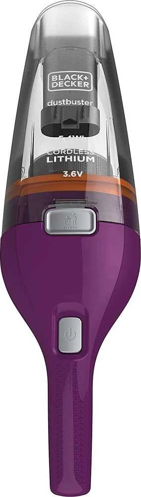 Black & Decker Juodas & Decker Dulkių Siurblys - Juodas & Decker NVC115W, Pilkas, Violetinis