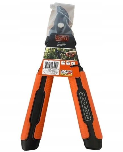 Black & Decker Juodas & Decker - Genėjimo / gyvatvorių / šakų žirklės 38,1x17,8x3 cm