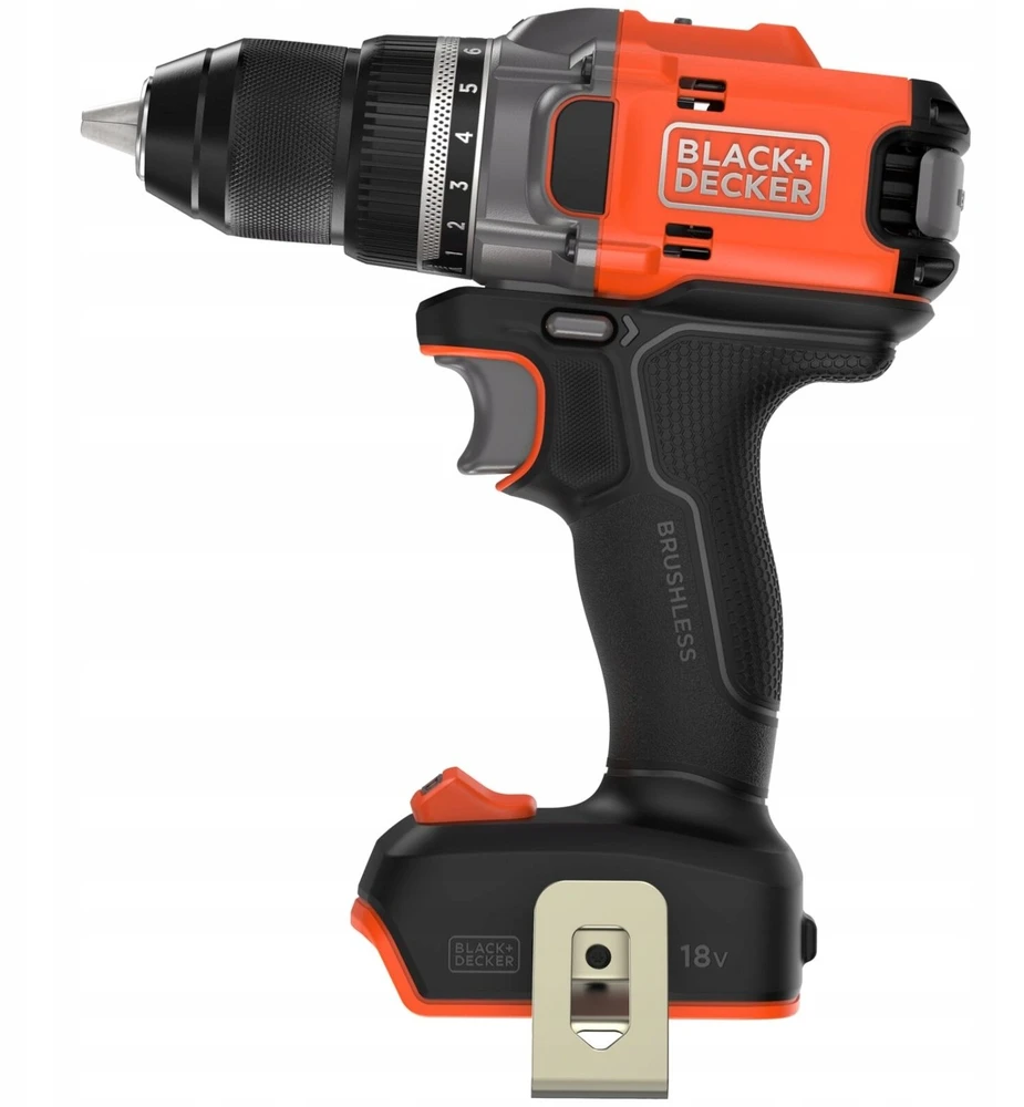 juodas+decker Cordless Drill Driver 18V BLD682XN-XJ Juodas+DECKER