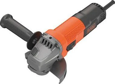 Black & Decker Juodas + DECKER 125 mm 800 W kampinis šlifuoklis BEG120-QS
