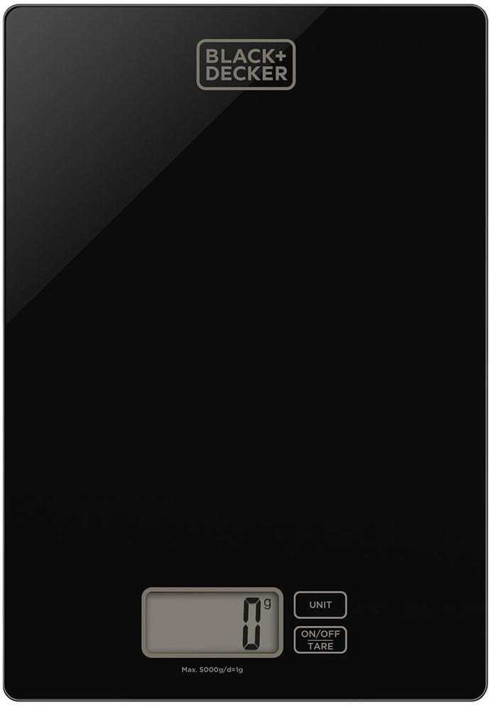 Juodas & Decker Virtuvinės Svarstyklės - Juodas & Decker ES9900040B (5kg)