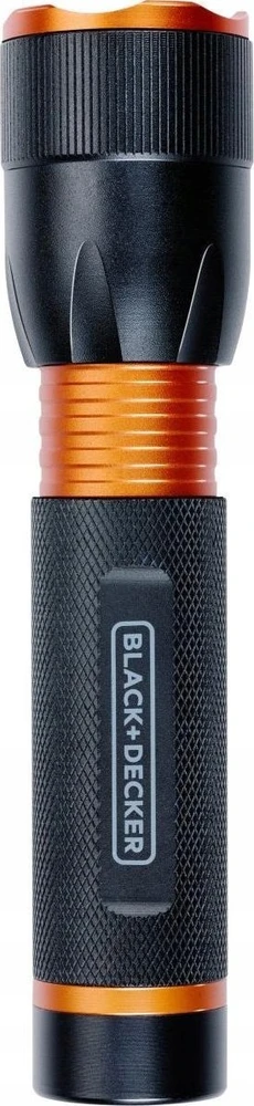 Black & Decker Juodas & Decker LATARKA TAKTYCZNA aliumininės 3W 120LUMENÓW Juodas + DECKER