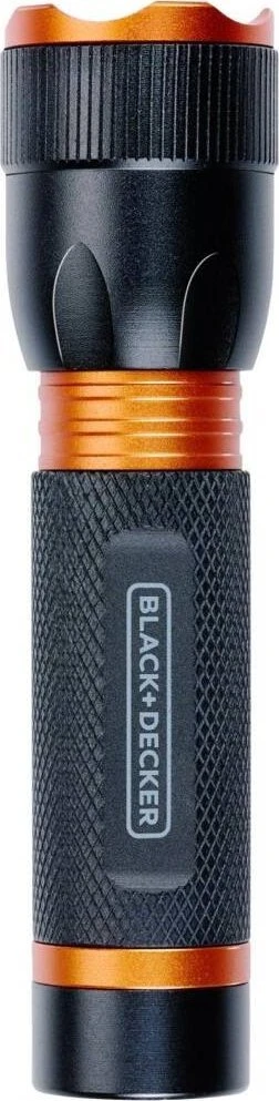 Black & Decker Juodas & Decker LATARKA TAKTYCZNA aliumininės 1W 60LUMENÓW Juodas+ DECKER